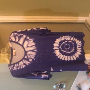 Quacker Factory Sequined, Tie-dyed